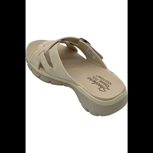 Skechers Easy Going Adjustable Vegan Sandals Sundown Natural - Medium - Picture 3 of 3